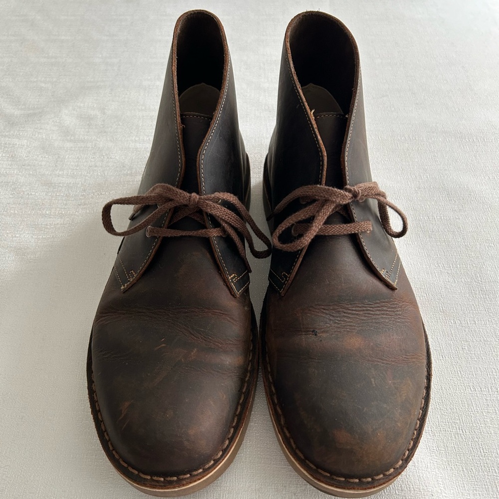 NWOT Clarks Bushacre Chukka Desert Ankle Boots